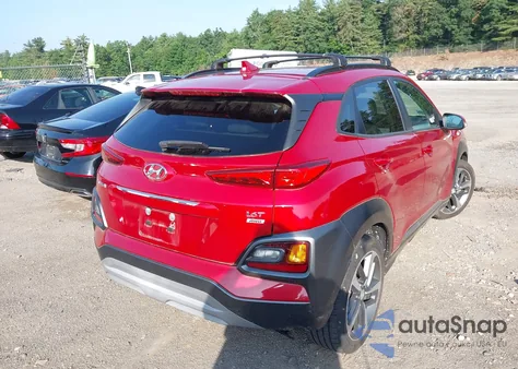 2021 Hyundai Kona Limited z USA, uszkodzony, nr VIN KM8K3CA5XMU600711